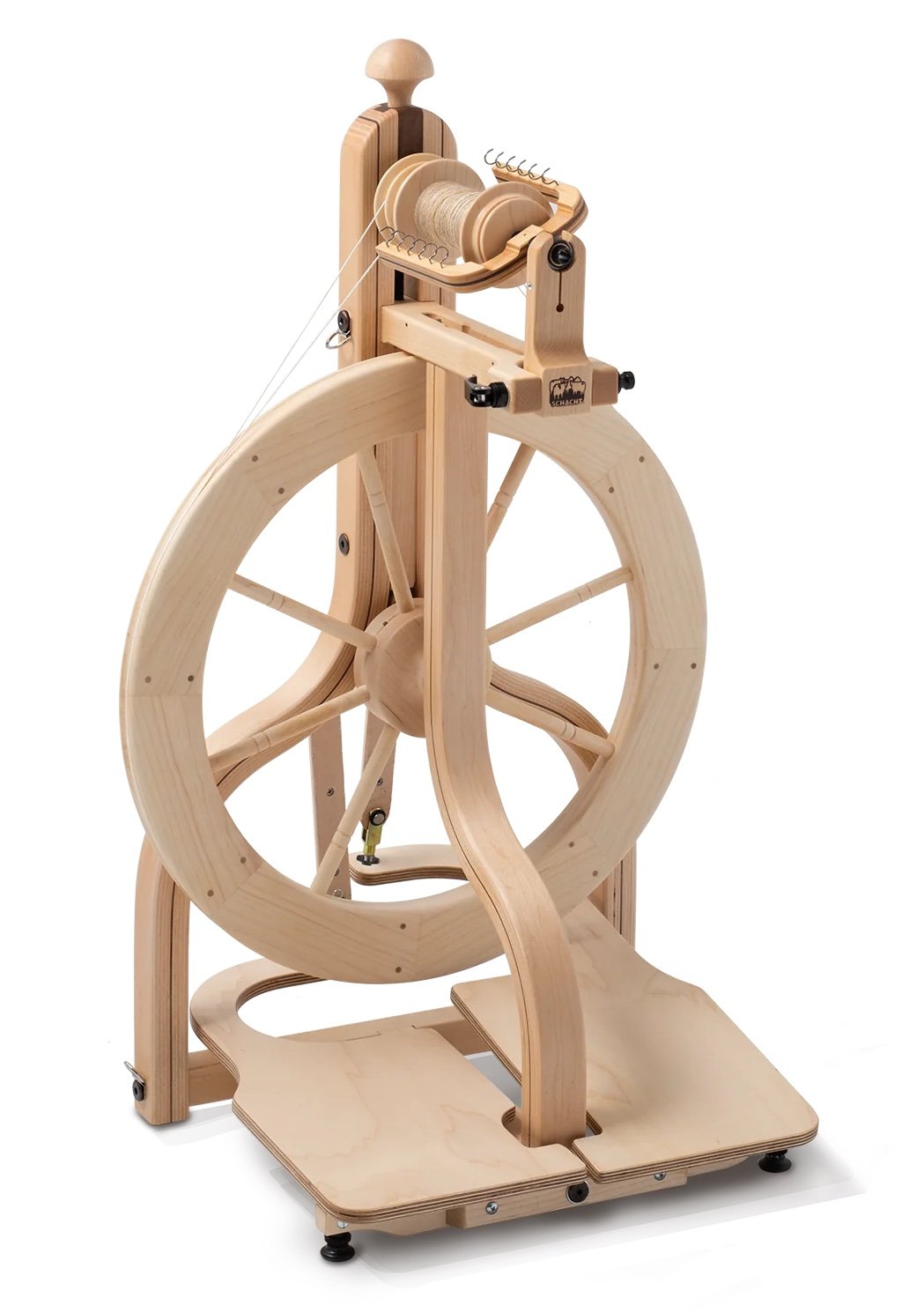 Schacht Matchless Double Treadle Spinning Wheel